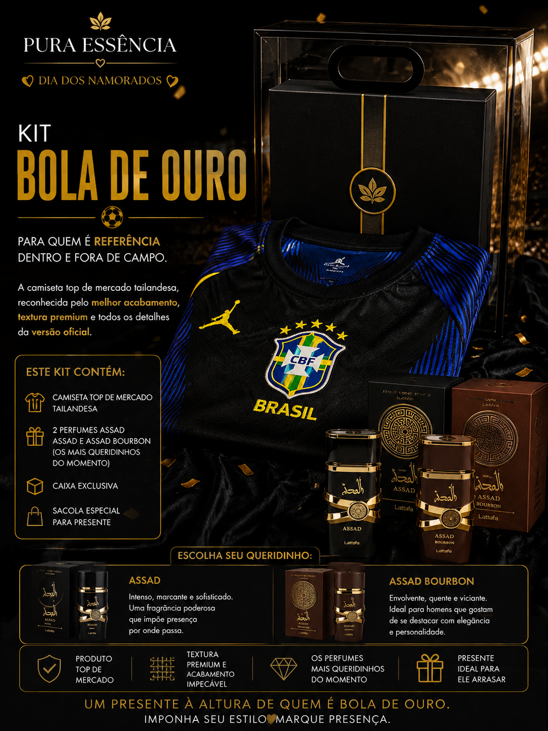 KIT BOLA DE OURO