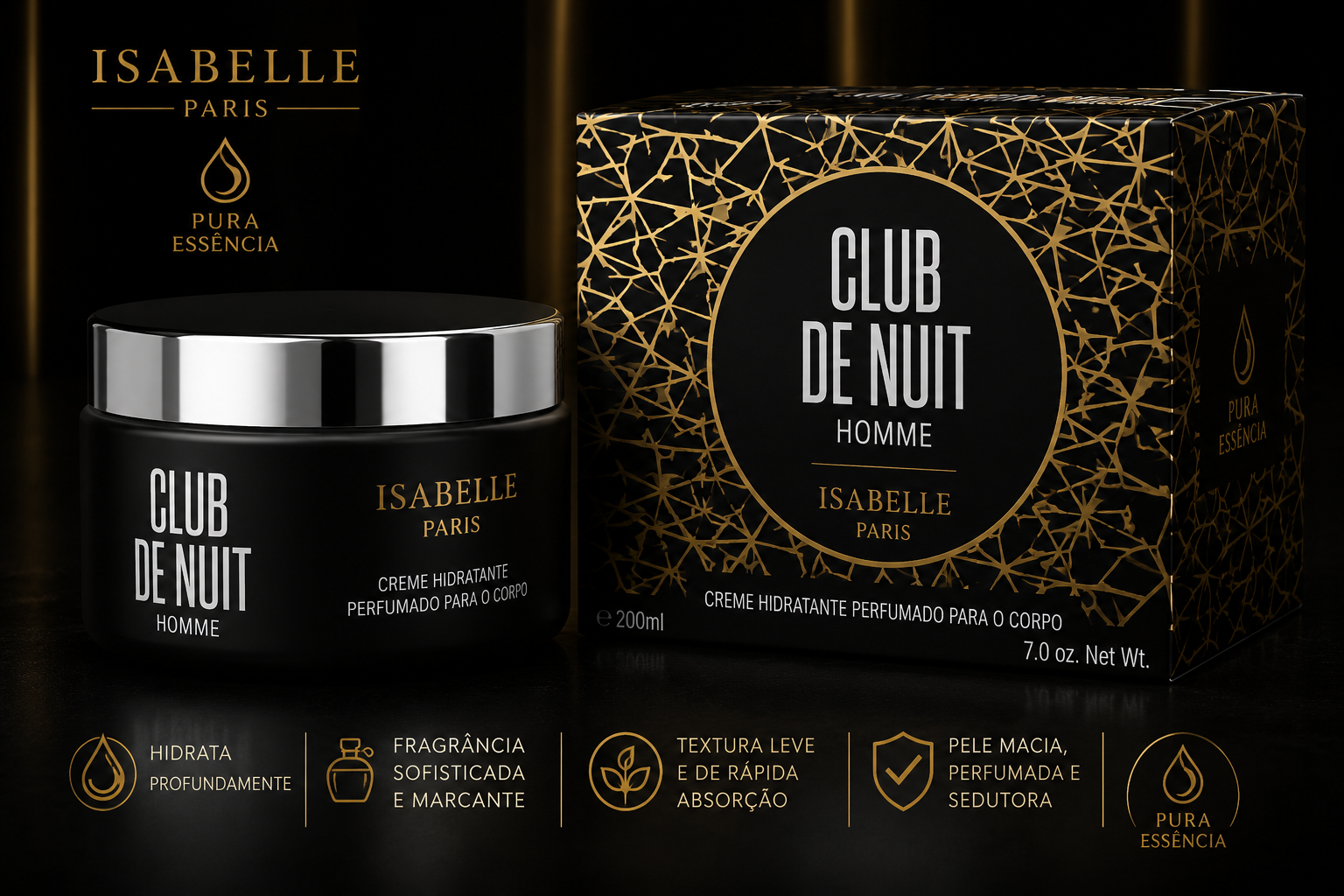 Pasta Hidratante Club de Nuit Isabelle
