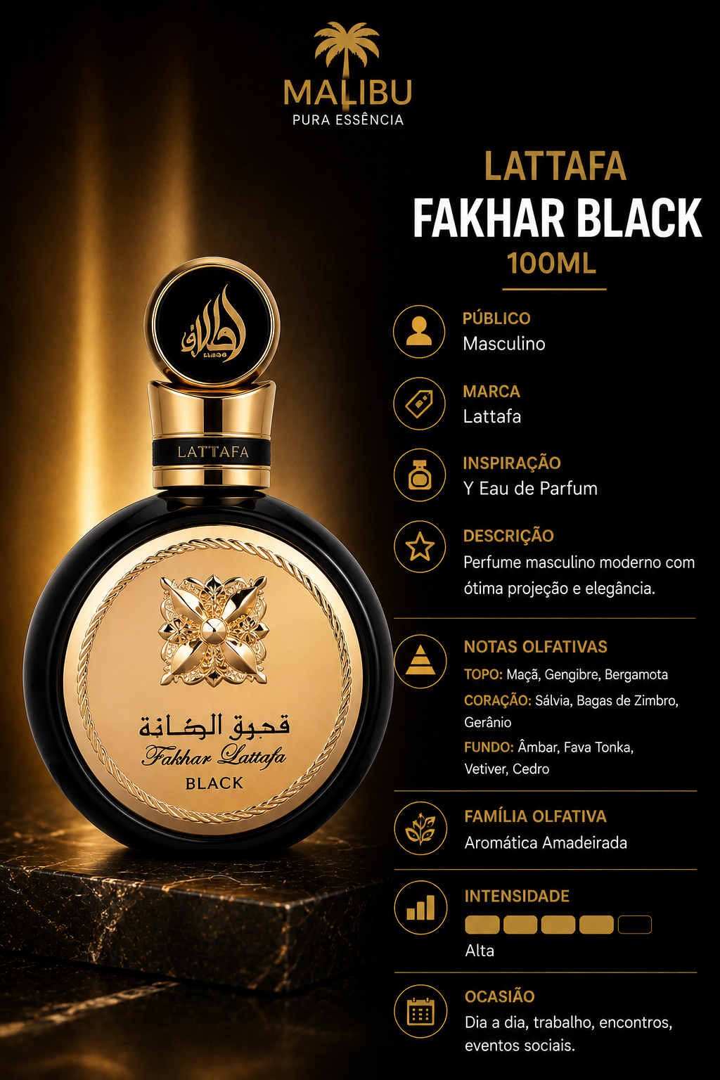 Lattafa Fakhar Black 100ML