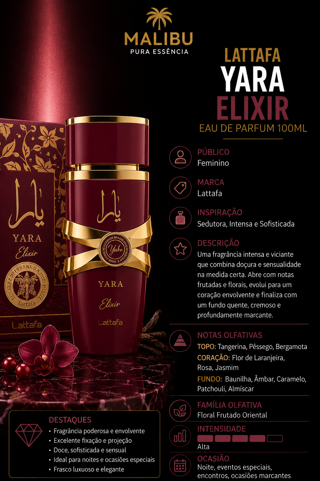 Lattafa Yara Elixir 100ML