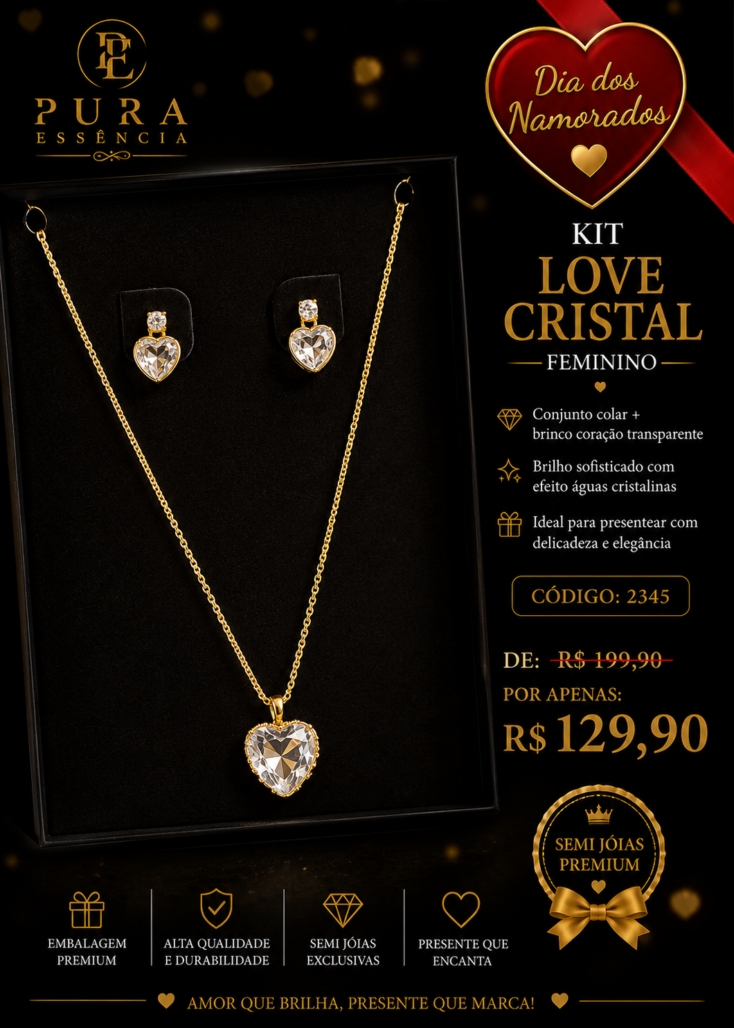 Kit Love Cristal