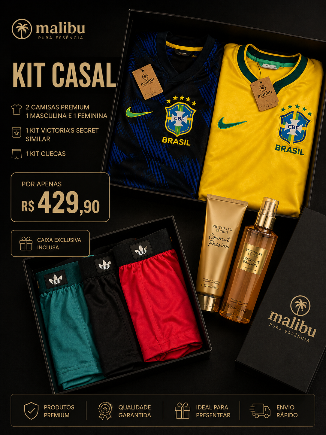 Kit Casal dia dos Namorados