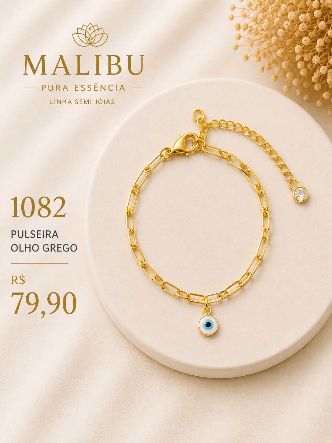pulseira olho grego
